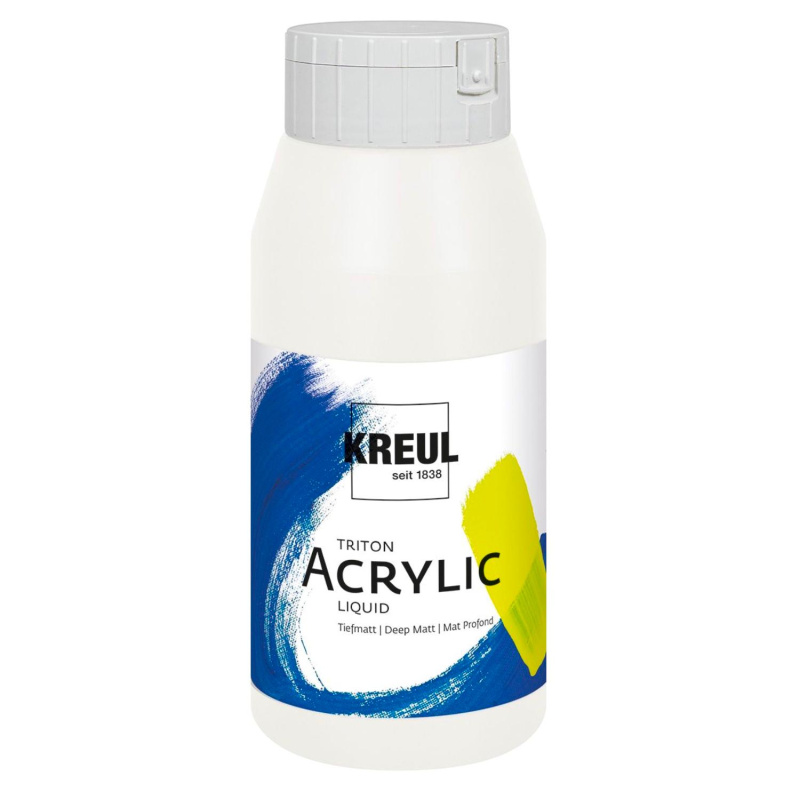 TRITON KREUL SOLO GOYA, akrylová farba titánová biela 750 ml