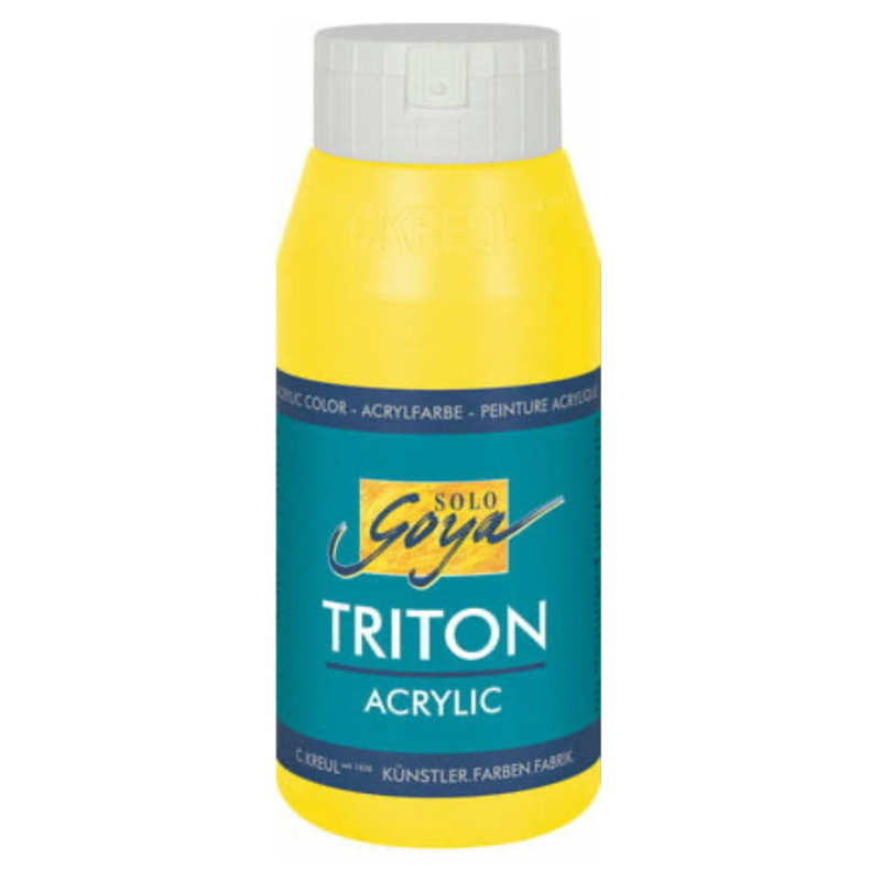 TRITON KREUL SOLO GOYA, akrylová farba žltá 750 ml