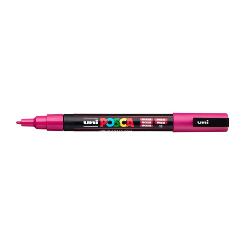 Uni Posca fixka PC-3M, 1,3 mm, fuchsia