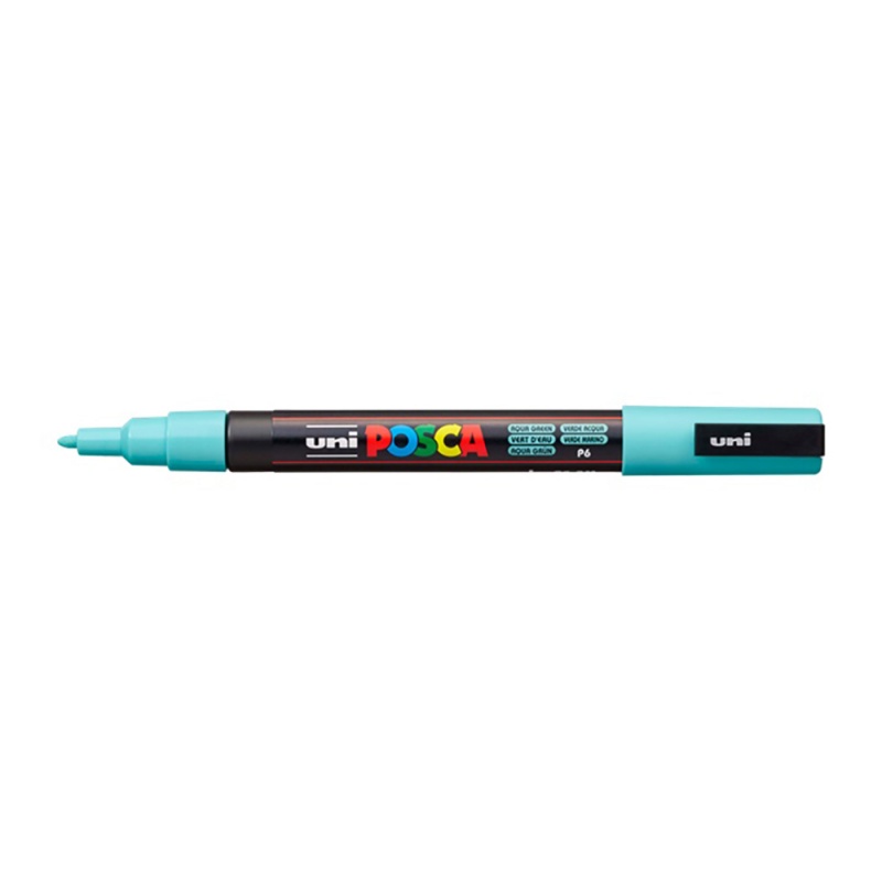 Uni Posca fixka PC-3M, 1,3 mm, pastelová akvamarínová