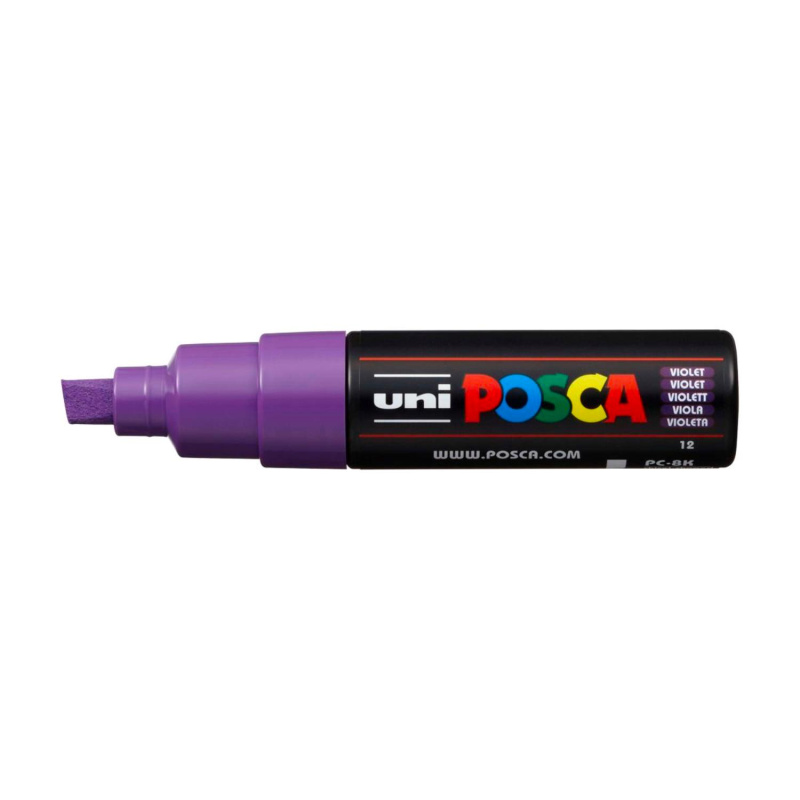 Uni Posca fixka PC-8K, 8 mm, fialová