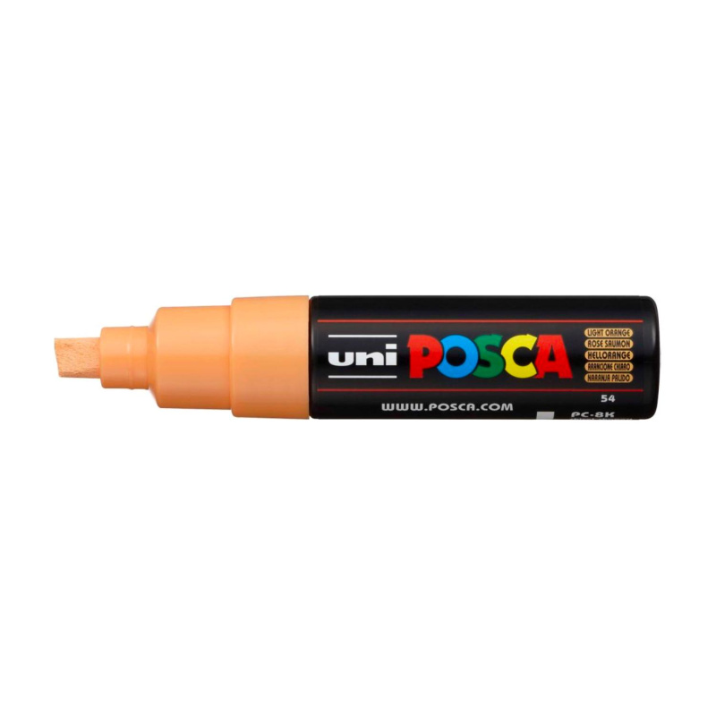 Uni Posca fixka PC-8K, 8 mm, svetlooranžová
