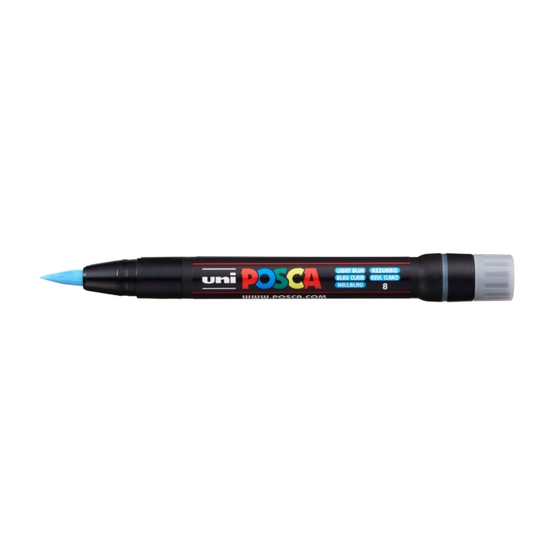 UNI POSCA fixka PCF-350, svetlomodrá