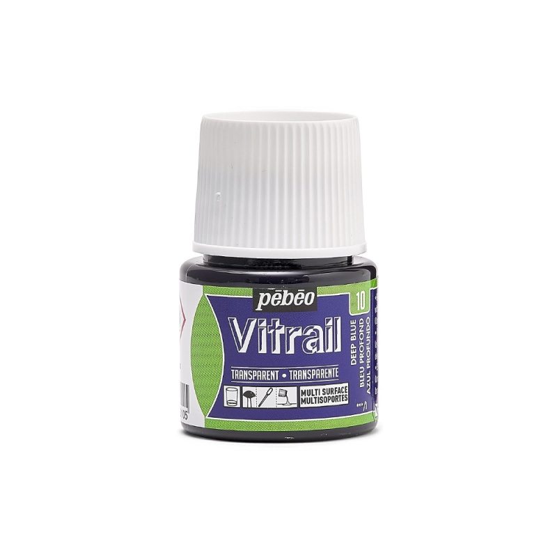 Vitrail 45 ml, 10 Deep blue