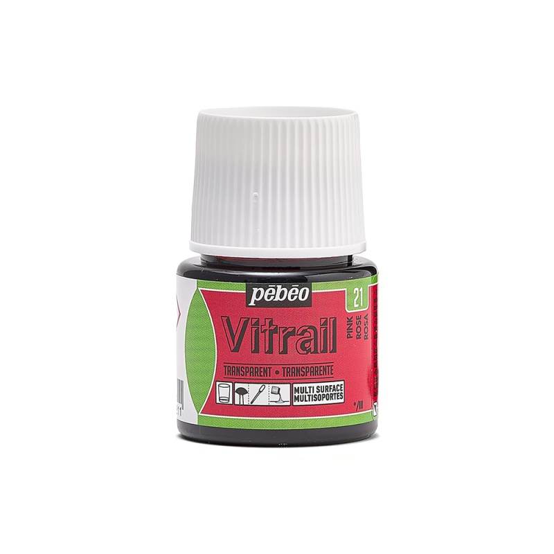 Vitrail 45 ml, 21 Pink