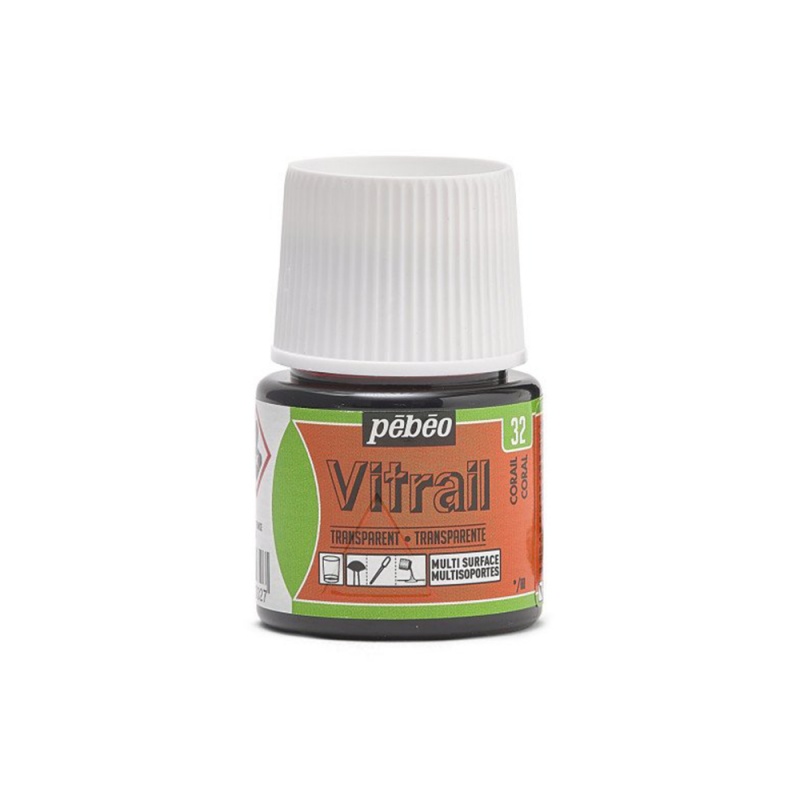 Vitrail 45 ml, 32 Coral