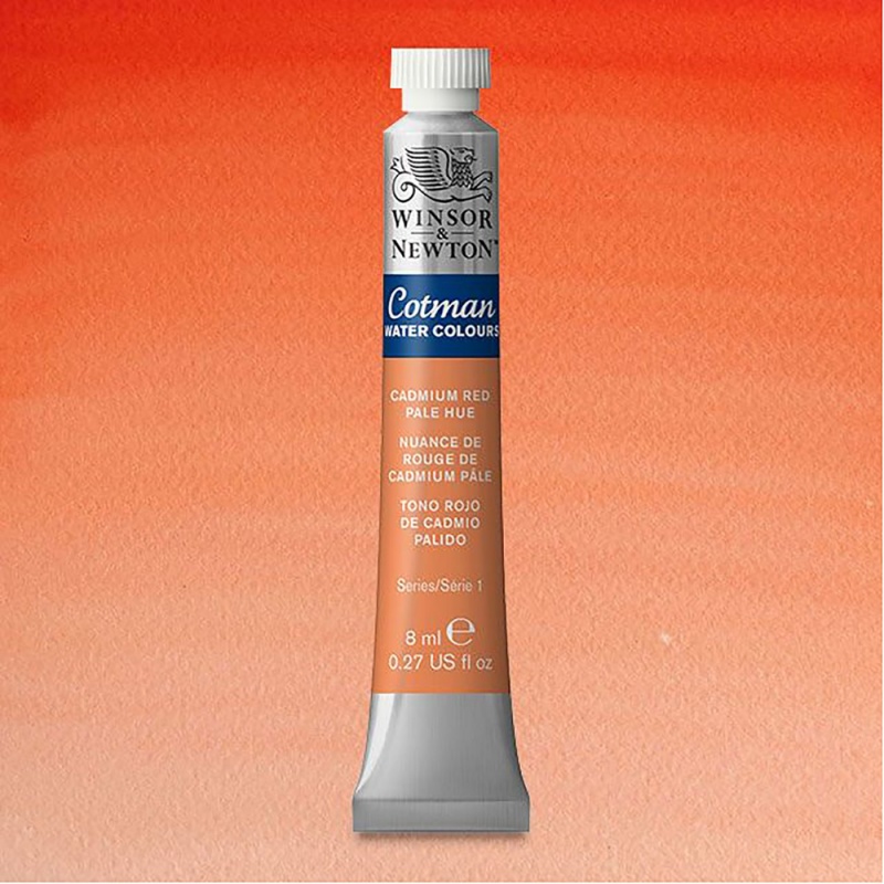 Winsor&Newton, Cotman, akvarel, Cadmium Red Pale H