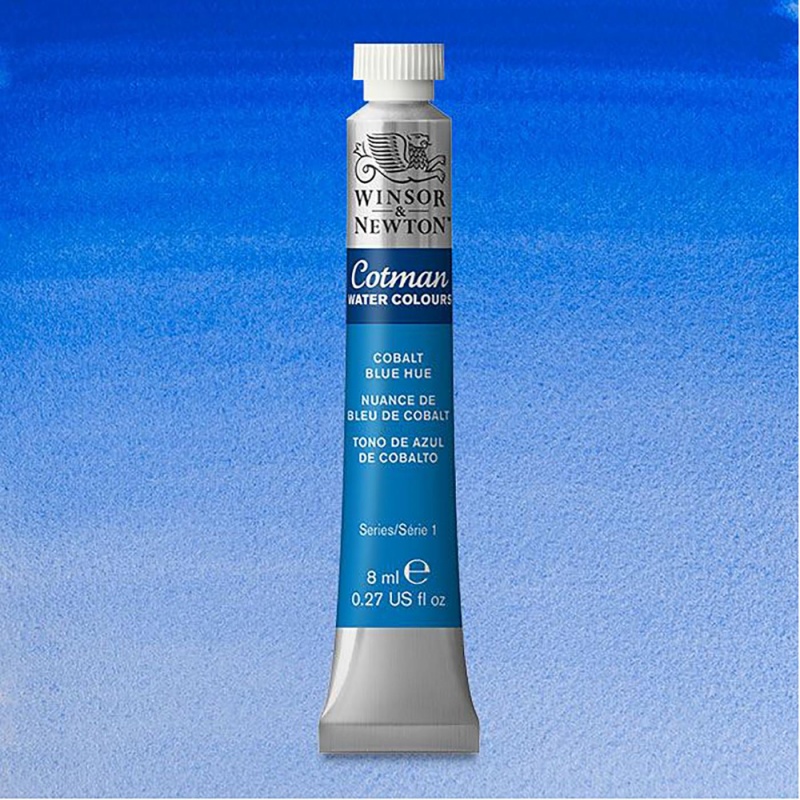 Winsor&Newton, Cotman, akvarel, Cobalt Blue Hue