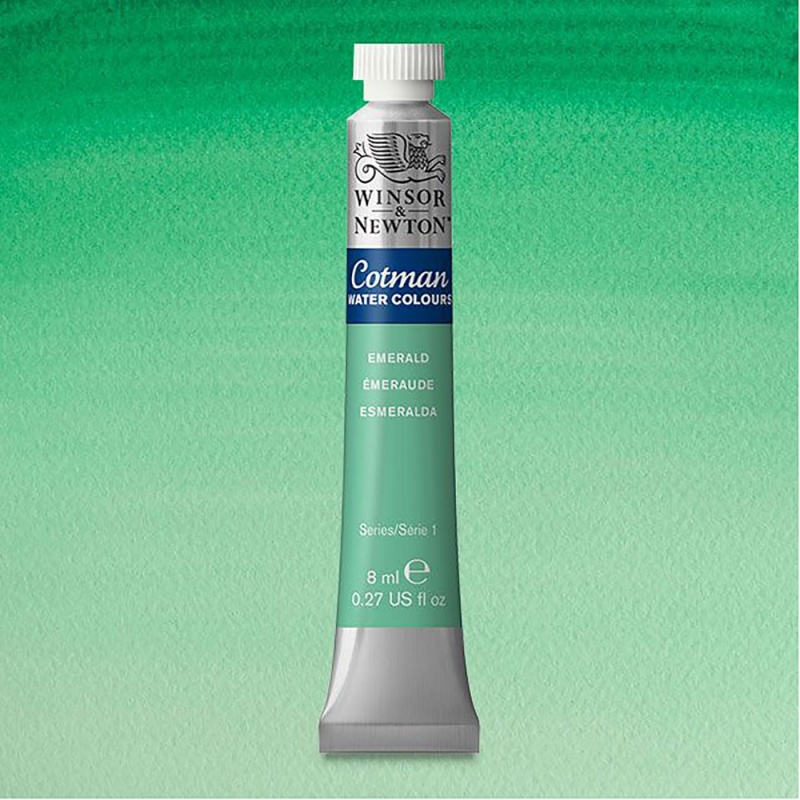 Winsor&Newton, Cotman, akvarel, Emerald