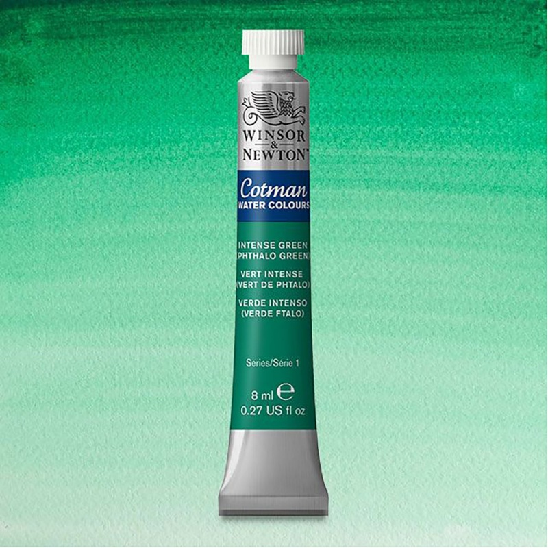 Winsor&Newton, Cotman, akvarel, Intense Green 