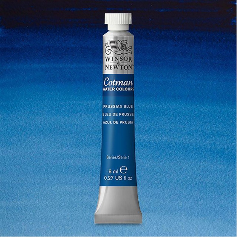 Winsor&Newton, Cotman, akvarel, Prussian Blue