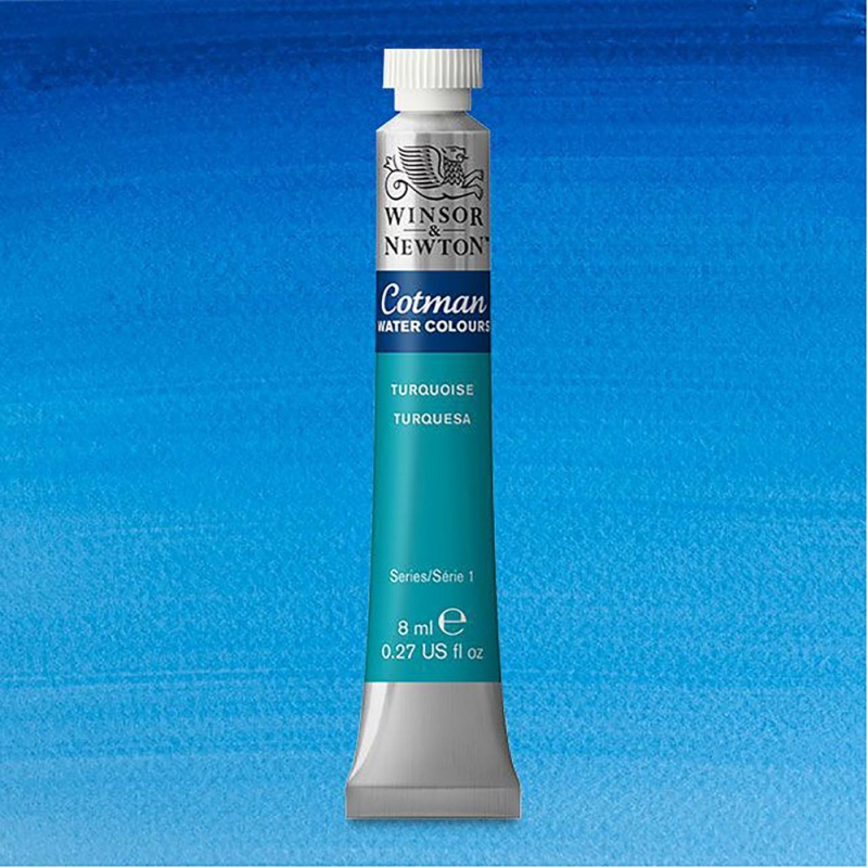 Winsor&Newton, Cotman, akvarel, Turquoise