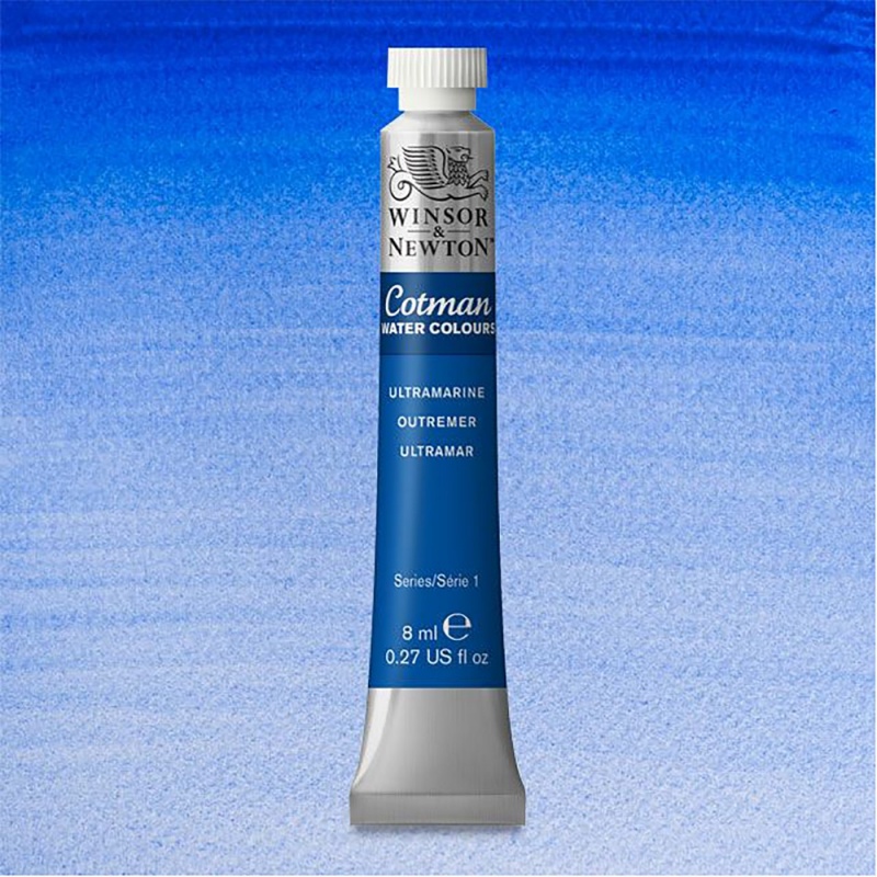 Winsor&Newton, Cotman, akvarel, Ultramarine