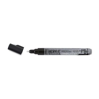 ACRYLIC MARKER 1,2 mm, 56 Glitter silver