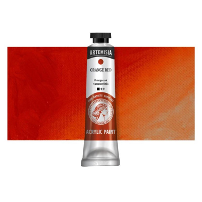 Akrylová farba Artemisia orange red, 40 ml