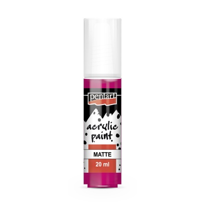 Akrylová farba matná 20 ml, magenta