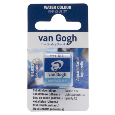 Akvarelová farba Van Gogh, 2 ml, Cobalt blue ultramarine