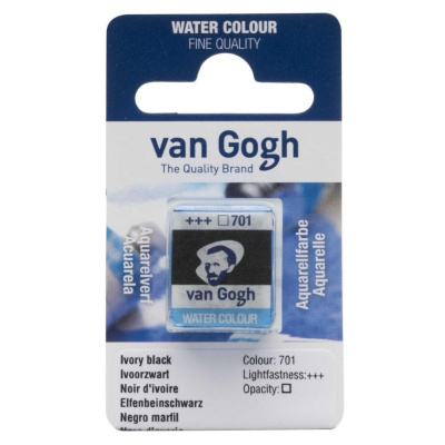 Akvarelová farba Van Gogh, 2 ml, Ivory black