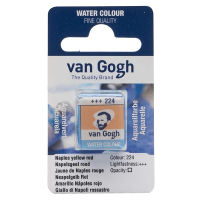 Akvarelová farba Van Gogh, 2 ml, Naples yellow red