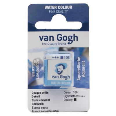 Akvarelová farba Van Gogh, 2 ml, Opaque white