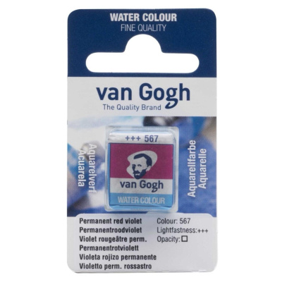 Akvarelová farba Van Gogh, 2 ml, Permanent red violet