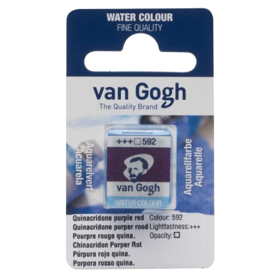Akvarelová farba Van Gogh, 2 ml, Quinapurple red