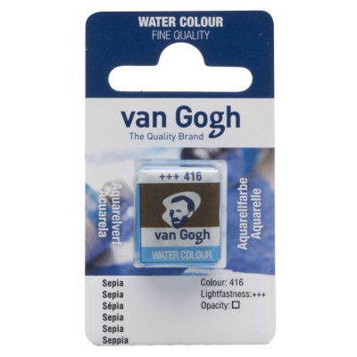 Akvarelová farba Van Gogh, 2 ml, Sepia