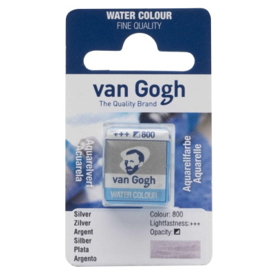 Akvarelová farba Van Gogh, 2 ml, Silver
