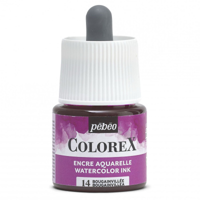 Akvarelový atrament COLOREX, bougainvillea 45 ml