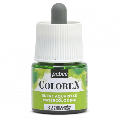 Akvarelový atrament COLOREX, light green 45 ml
