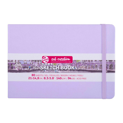 Art book, Art Creation, blok na skicovanie, 15 x 21 cm, violet