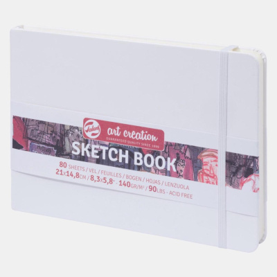 Art Book, Art Creation, blok na skicovanie 21 x 15 cm, biely
