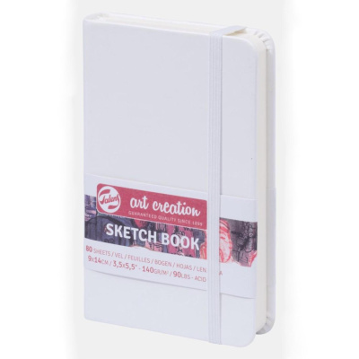 Art book, Art Creation, blok na skicovanie, 9 x 14 cm, biely