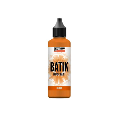 Batikovacia farba, 80 ml, oranžová