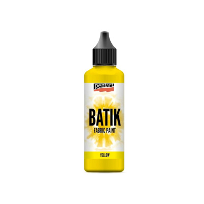 Batikovacia farba, 80 ml, žltá