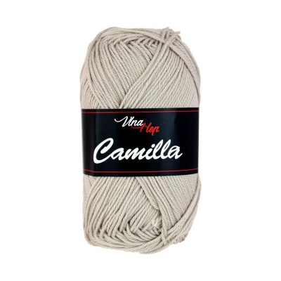 Camilla, 100% bavlnená priadza, 50 g, cca 125 m, 8225 cappucino