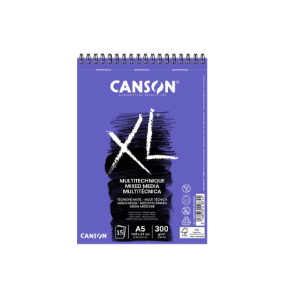 CANSON XL Mix media, A5 300g, 30 listov