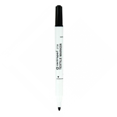 Centropen fixka na textil 2739, 1,8 mm čierna