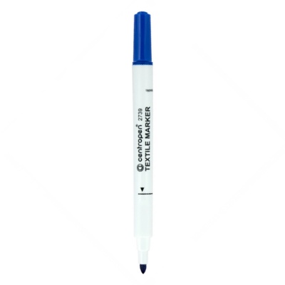 Centropen fixka na textil 2739, 1,8 mm modrá