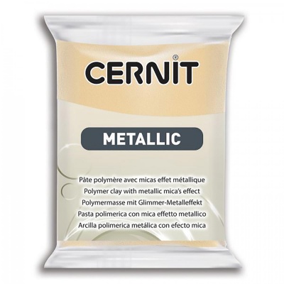 CERNIT Metallic 56g, 045 šampanské