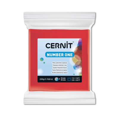 CERNIT Number One 250 g, 400 červená