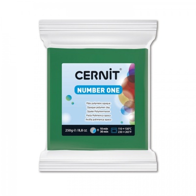 CERNIT Number One 250 g, 600 zelená