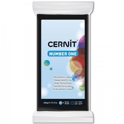 CERNIT Number One 500g, 100 čierna