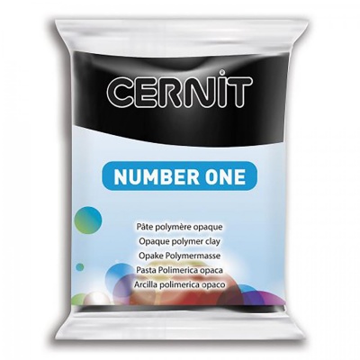 CERNIT Number One 56g, 100 čierna