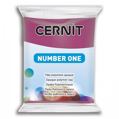 CERNIT Number One 56g, 411 bordová, 50% priehľadnosť