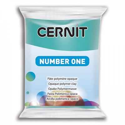 CERNIT Number One 56g, 676 tyrkysová, 50% priehľadnosť