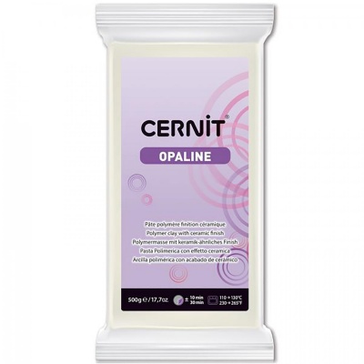 CERNIT Opaline 500g keramický vzhľad, 010 biela