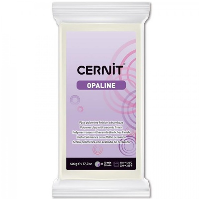 CERNIT Opaline 500g keramický vzhľad, 010 biela