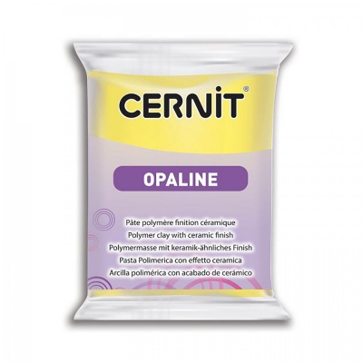 CERNIT Opaline 56g keramický vzhľad, 717 žltá