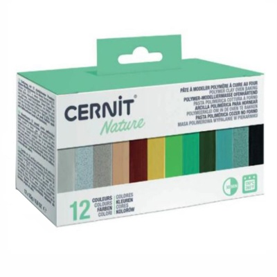 CERNIT sada NATURE 12 x 25 g